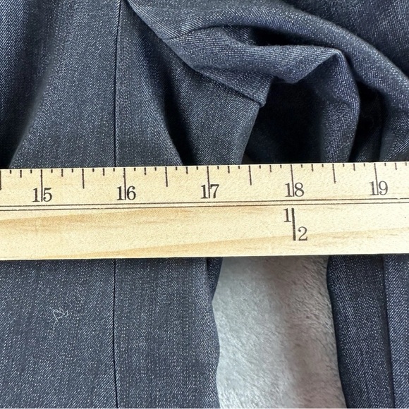 Calvin Klein Blazer Women's 4 Dark Blue Black - Picture 8 of 11